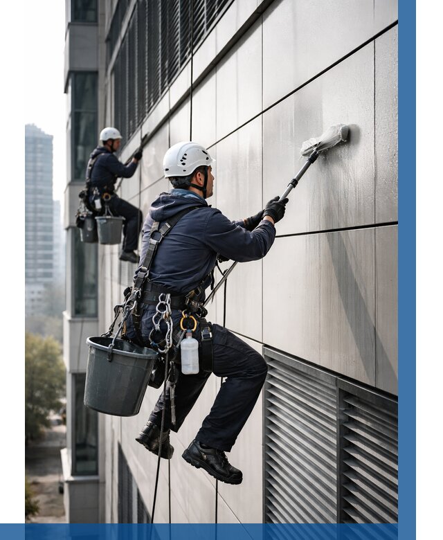 Мойка вентилируемого фасада в Кимовске от 258 р. | ВЫСОТНИК-Кмв