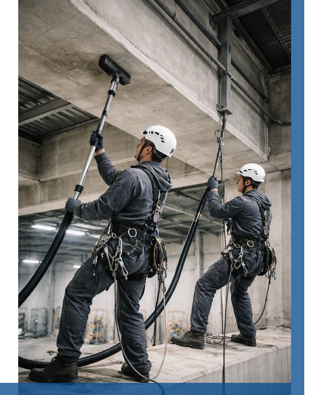 Обеспыливание потолочных конструкций в Кимовске от 258 р. |ВЫСОТНИК-Кмв