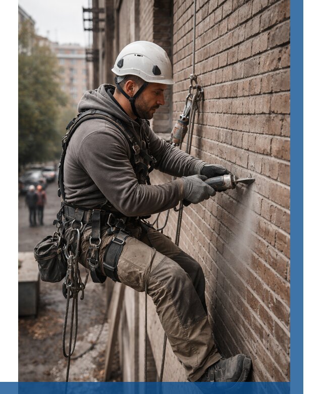 Расшивка кирпичных швов в Кимовске от 618 р. | ВЫСОТНИК-Кмв