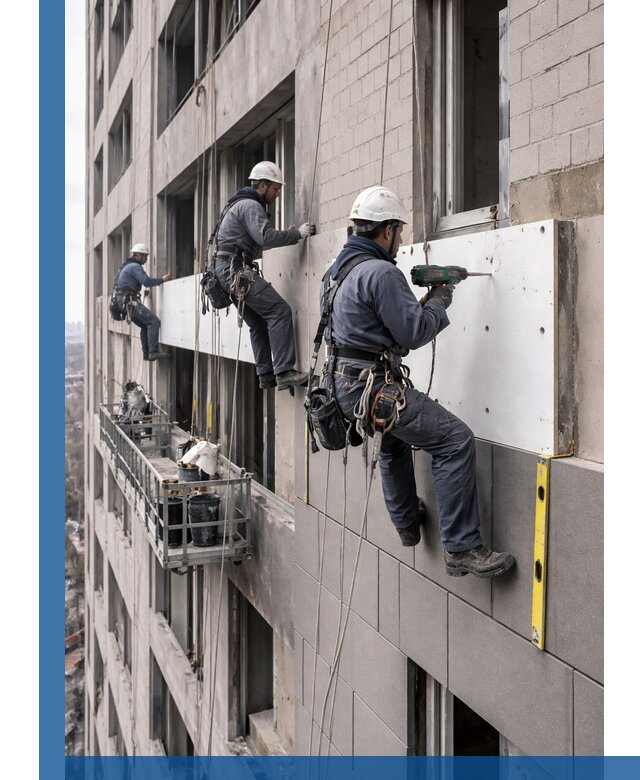 Монтаж фасадных термопанелей высокого качества в Кимовске