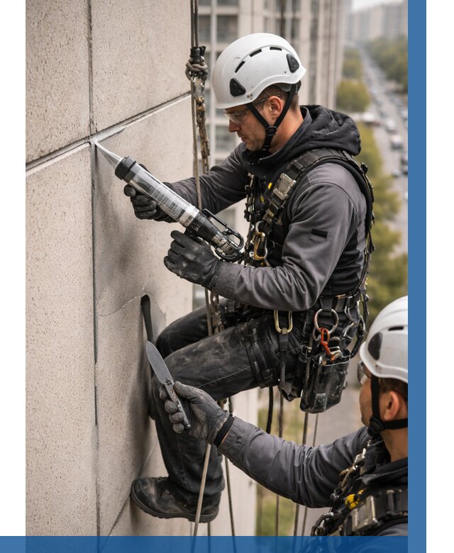 Первичная герметизация швов в Кимовске от 618 р. | ВЫСОТНИК-Кмв