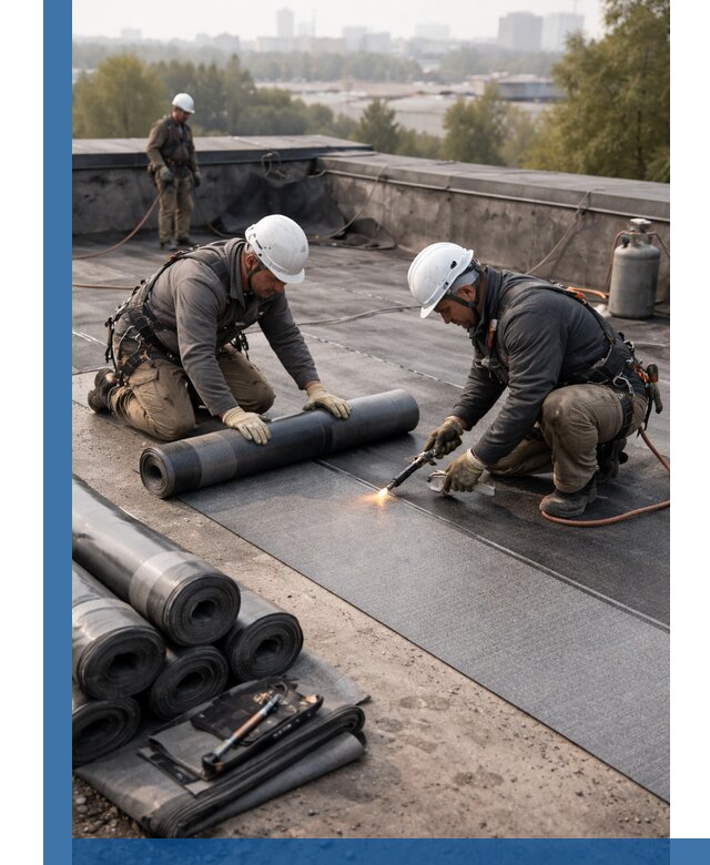 Монтаж мягкой кровли в Кимовске профессионально и надежно