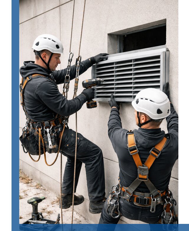 Монтаж вентиляционных решеток в Кимовске профессиональный сервис