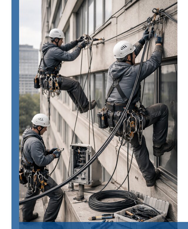 Прокладка оптоволоконного кабеля в Кимовске под ключ с тестированием