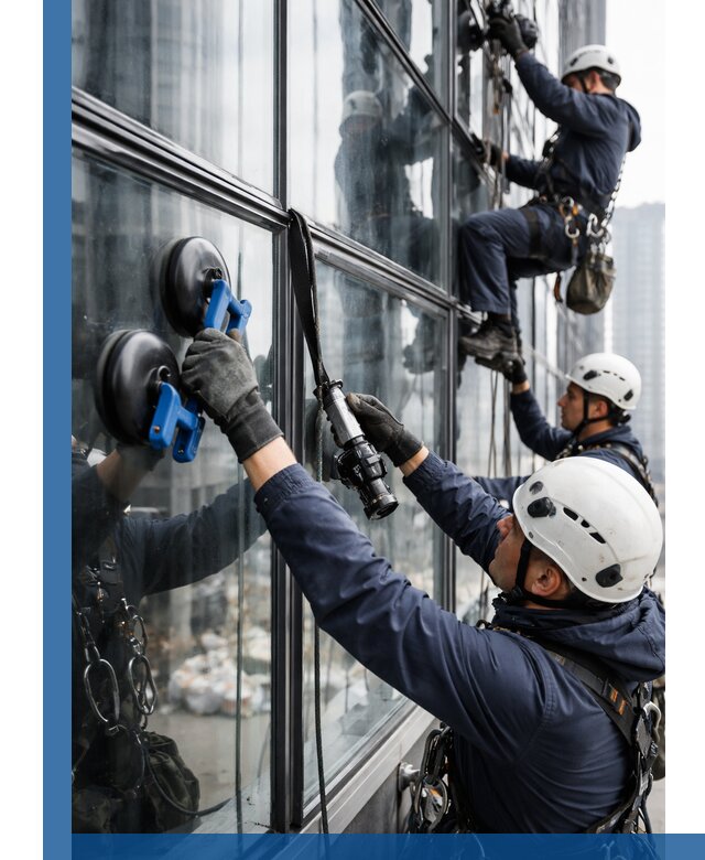 Радиусное остекление фасадов под ключ в Кимовске с гарантиями