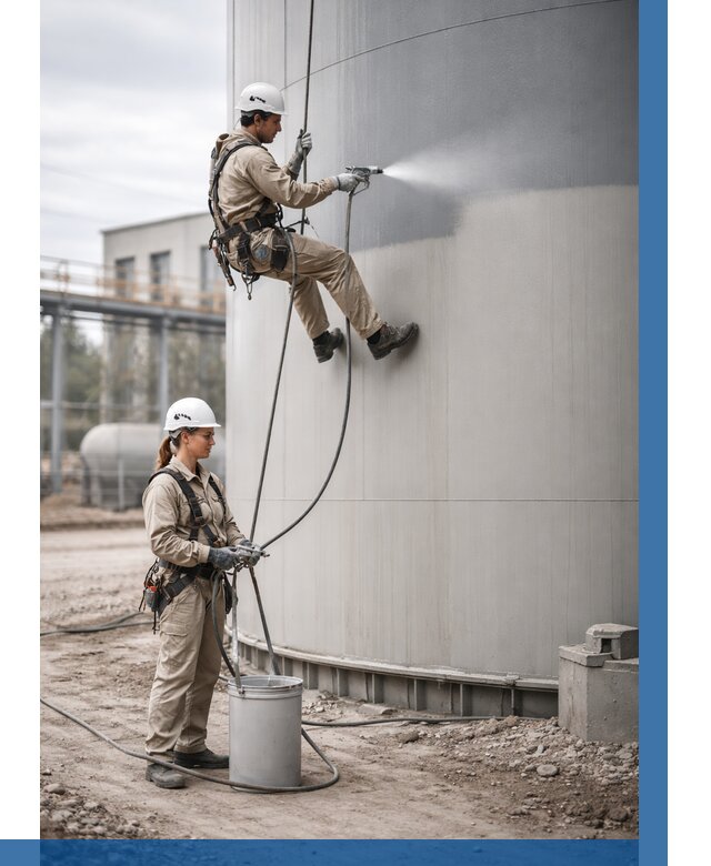 Покраска резервуаров в Кимовске от 1237 р. | ВЫСОТНИК-Кмв — заказать