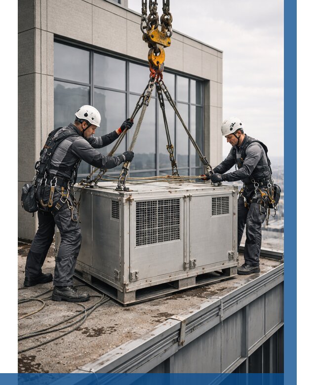 Такелажные работы на высоте в Кимовске от 8246 р. | ВЫСОТНИК-Кмв