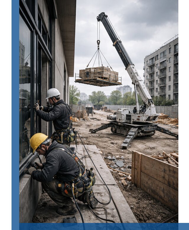 Аренда крана Пионер в Кимовске для строительных работ