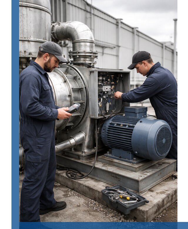 Техническое обслуживание промышленного оборудования в Кимовске