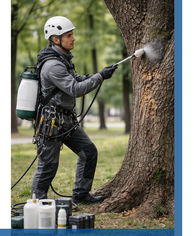 Обработка деревьев от вредителей в Кимовске от 4639 р. | ВЫСОТНИК-Кмв